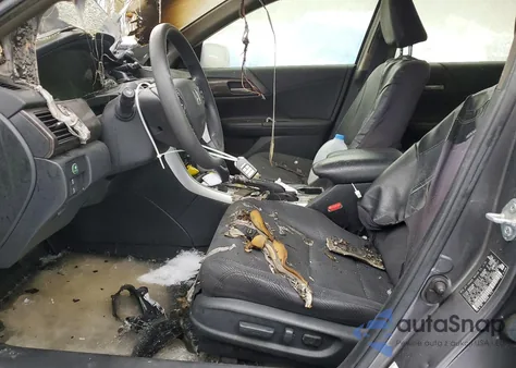 2017 Honda Accord Hybrid from USA, damaged, VIN JHMCR6F33HC021067